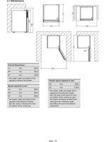 Bauknecht Kühlen Standgerät KR 195 Weiss Technical drawing