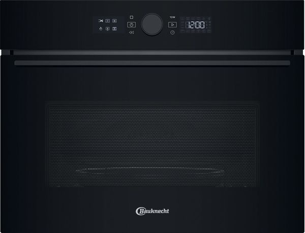 Bauknecht Mikrowelle Einbaugerät BMW57DMK Schwarz Elektronisch 40 Kombinationsbetrieb mit Mikrowelle 900 Frontal