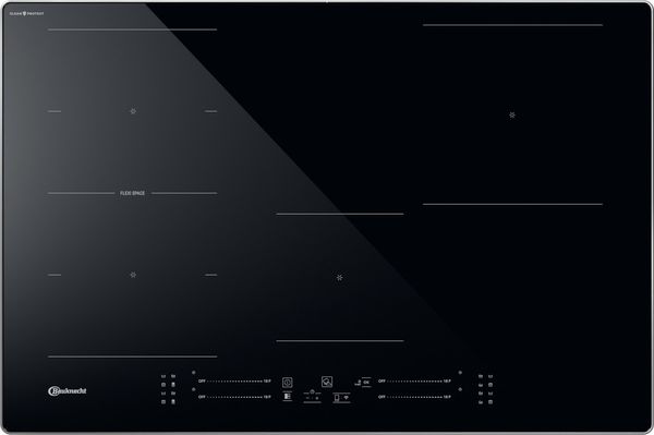 Bauknecht Kochfeld BS 2677F CPAL Schwarz Induction vitroceramic Frontal