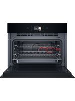 Bauknecht Mikrowelle Einbaugerät BCW11O7FHTSK Grau dunkel Elektronisch 53 Kombinationsbetrieb mit Mikrowelle 950 Frontal open