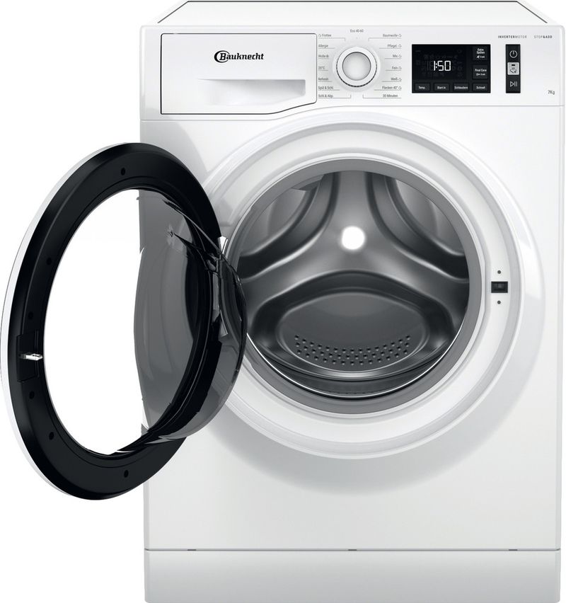 Bauknecht Waschmaschine Standgerät W Active 711 A Weiss Frontlader A Frontal open