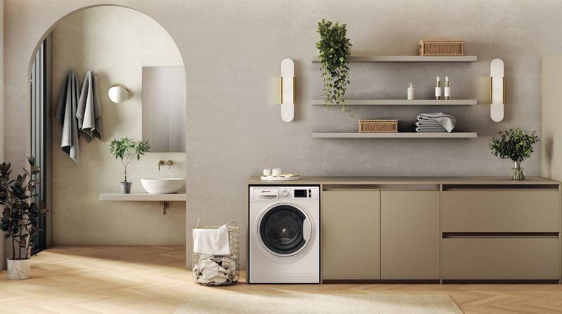 Bauknecht Waschmaschine Standgerät W Active 711 A Weiss Frontlader A Lifestyle frontal
