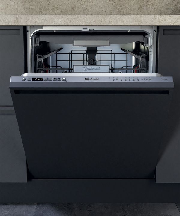 Bauknecht Dishwasher Einbaugerät BCIO 3T133 PFE Vollintegriert (Lieferung ohne Möbelfront) D Frontal open