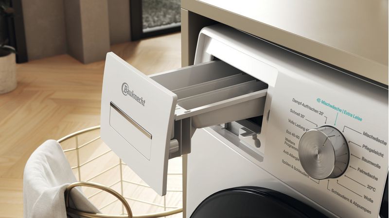 Bauknecht Waschmaschine Standgerät B6R 98 SILENCE DE Weiss Frontlader A Drawer