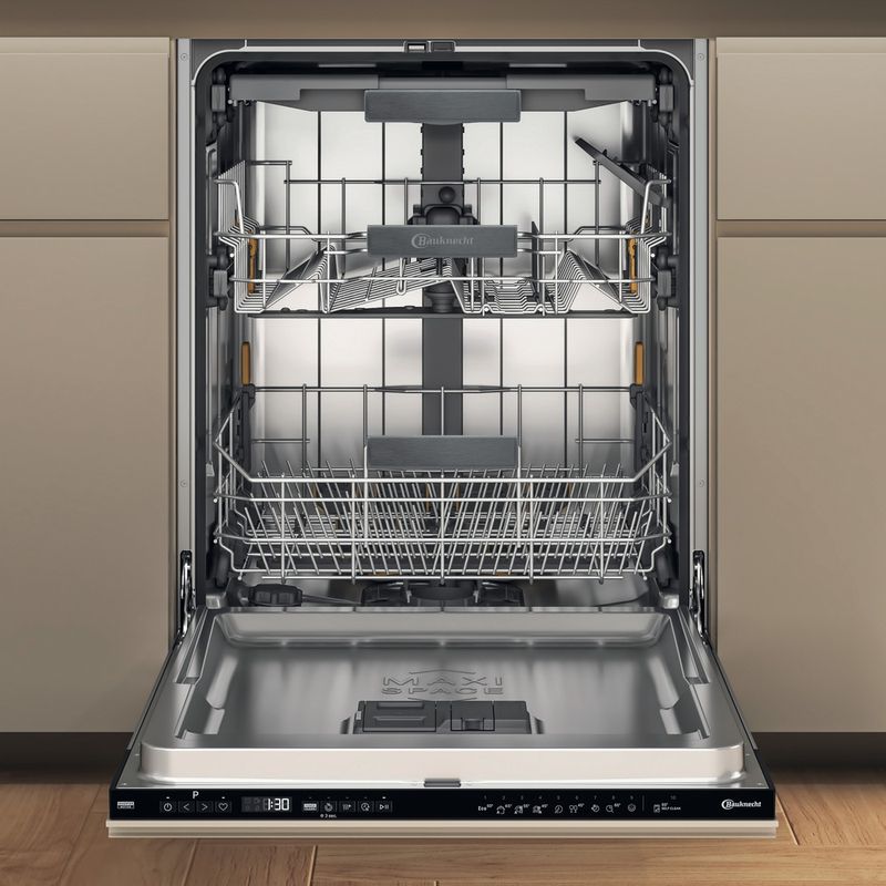 Bauknecht Dishwasher Einbaugerät BK7IPA15BM6L0 Vollintegriert (Lieferung ohne Möbelfront) A Frontal open