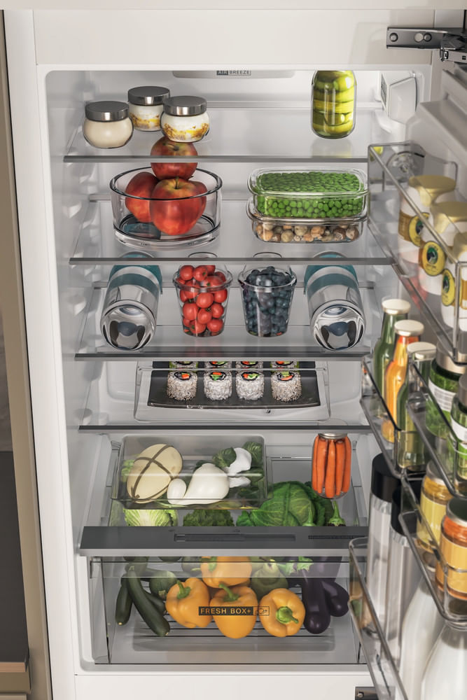 Bauknecht Kühl- / Gefrierkombination Einbaugerät BKGIL 178F12 Weiss 2 doors Drawer