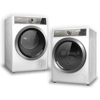 Bauknecht GentlePower Duo : Waschmaschine - B7X 89E SILENCE DE und  Wärmepumpentrockner - B8 D84WB DE