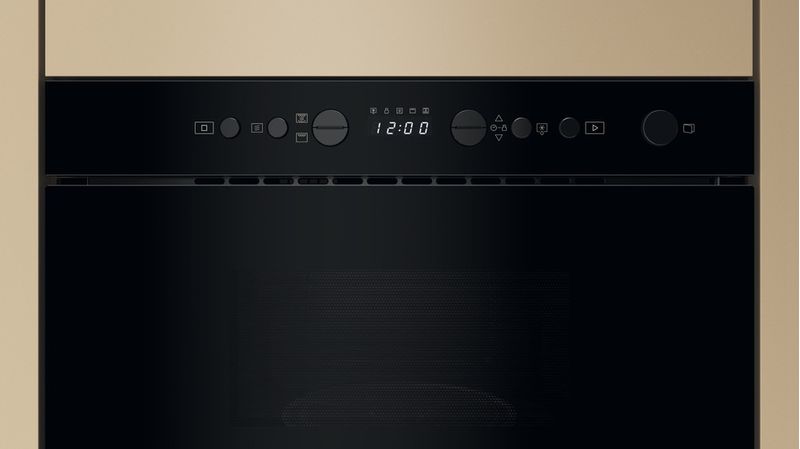 Bauknecht Mikrowelle Einbaugerät BMN14BK Schwarz Elektronisch 22 Mikrowelle+Grill 750 Control panel
