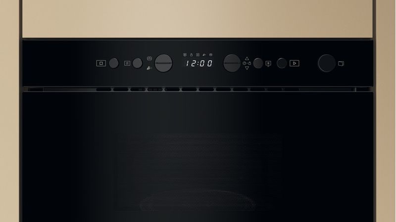 Bauknecht Mikrowelle Einbaugerät BMN1O2BK Schwarz Elektronisch 22 Mikrowelle 750 Control panel