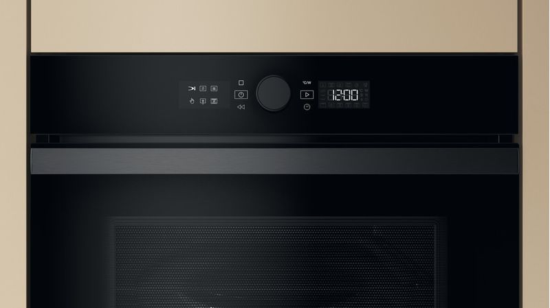Bauknecht Mikrowelle Einbaugerät BMW47DMK Schwarz Elektronisch 40 Kombinationsbetrieb mit Mikrowelle 900 Control panel