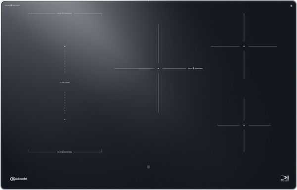 Bauknecht Kochfeld BTX8117DCA Schwarz Induction vitroceramic Frontal