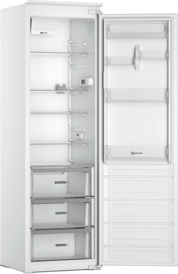 Bauknecht Kühlen Einbaugerät BKSI 18VS2 Stahl Perspective open