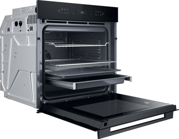 Bauknecht Einbauherd/Backofen Einbaugerät BBI7A8PT1SK Elektrisch A+ Perspective open