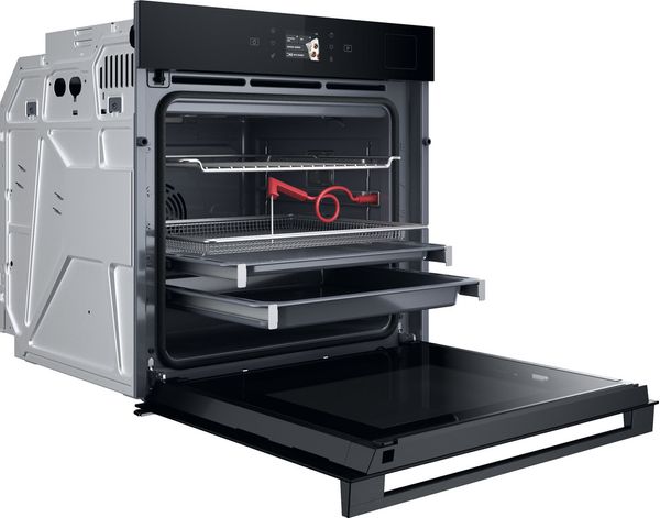 Bauknecht Einbauherd/Backofen Einbaugerät BBI9A8FPT2SK Elektrisch A+ Perspective open