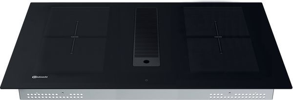 Bauknecht Venting cooktop BVH832B Schwarz Frontal