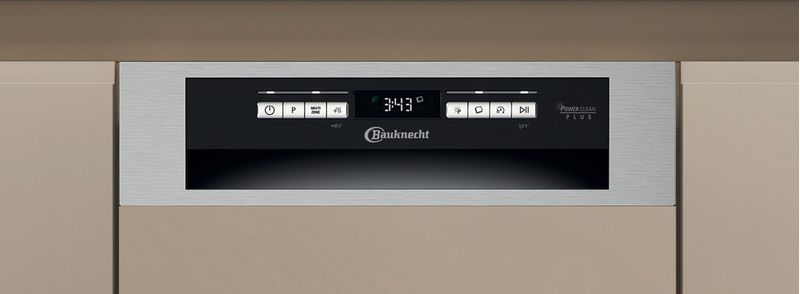 Bauknecht Dishwasher Einbaugerät BK6PB10BS7A0 Teilintegriert B Lifestyle control panel