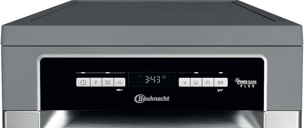 Bauknecht Dishwasher Standgerät BK6FB10BS7A0X Standgerät B Control panel