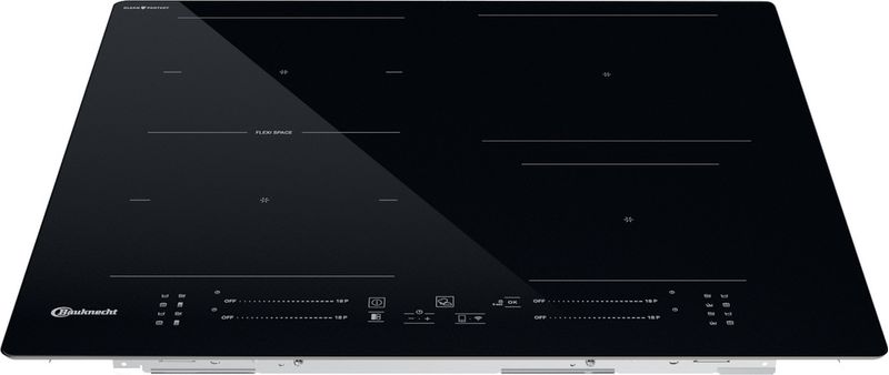 Bauknecht-Kochfeld-BS-5860F-CPNE-Schwarz-Induction-vitroceramic-Frontal-top-down