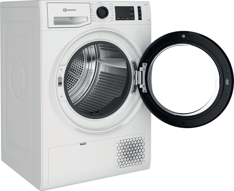 Bauknecht-Trockner-TR-Pure-M11-82-N-Weiss-Perspective-open