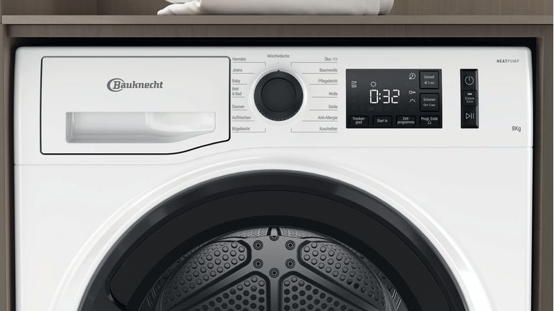 Bauknecht-Trockner-TR-Pure-M11-82-N-Weiss-Control-panel