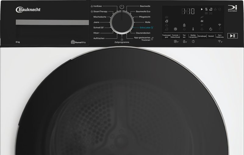 Bauknecht-Trockner-BT-86B-WB-Weiss-Control-panel