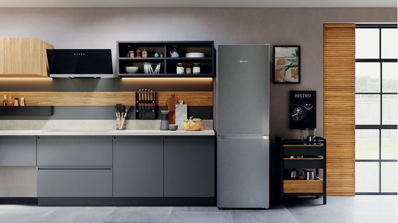 Bauknecht-Kuhl----Gefrierkombination-Standgerat-KGN-18C1IN-Saturn-Steel-2-doors-Lifestyle-frontal