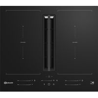 Bauknecht Ceran Kochfeld mit integriertem Dunstabzug mit Induktion - BVH60FFB01