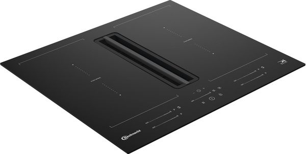 Bauknecht Venting cooktop BVH60FFB01 Schwarz Perspective