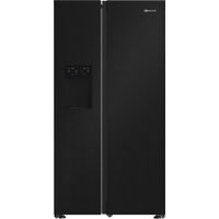 Bauknecht Side by Side amerikanischer Kühlschrank: Farbe Edelstahl - SBS IW D90 Black
