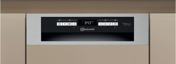 Bauknecht Dishwasher Einbaugerät BKR PAS Teilintegriert A Lifestyle control panel