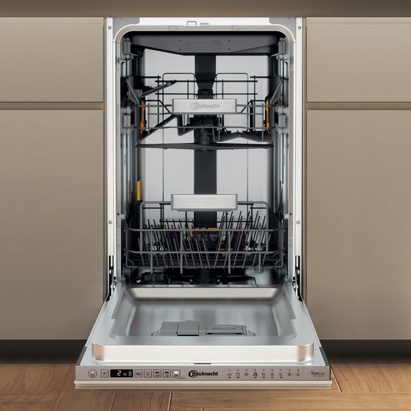 Bauknecht-Dishwasher-Einbaugerat-BKR-IAS-Vollintegriert--Lieferung-ohne-Mobelfront--A-Frontal-open