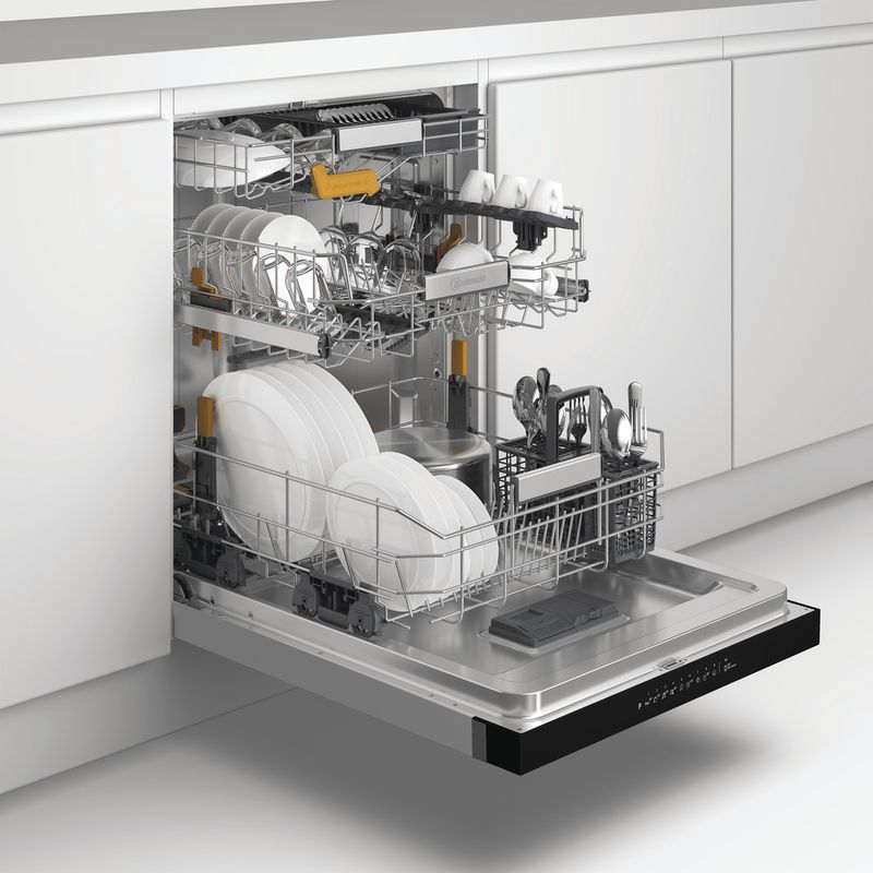 Bauknecht Dishwasher Einbaugerät BKSV1 UBM Unterbau B Lifestyle perspective open