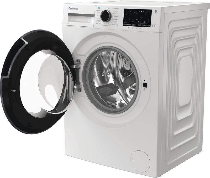 Bauknecht-Waschmaschine-Standgerat-B-WM-10A9-BS-Weiss-Frontlader-A-Perspective-open