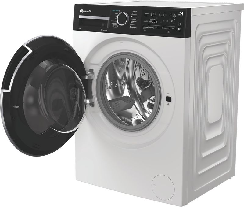 Bauknecht-Waschmaschine-Standgerat-B-WM-8A6-BC-S-Weiss-Frontlader-A-Perspective-open