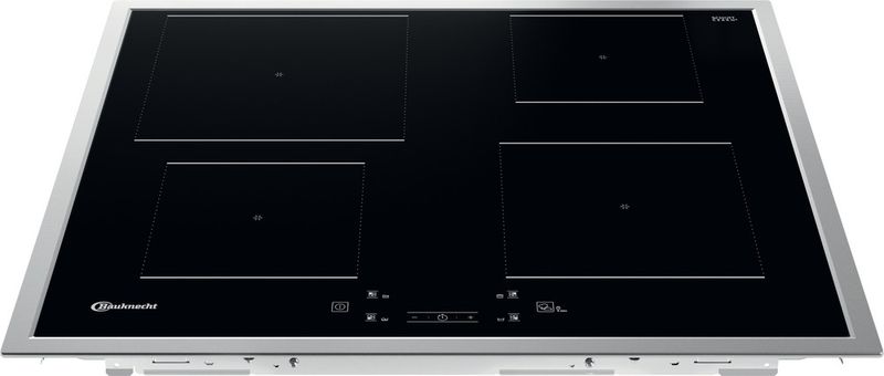 Bauknecht-Kochfeld-BQ-2960S-FT-Schwarz-Induction-vitroceramic-Frontal-top-down