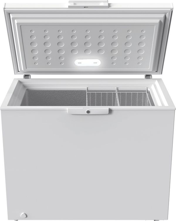 Bauknecht-Gefrierteil-Standgerat-BGTE-250MC-Weiss-Frontal-open