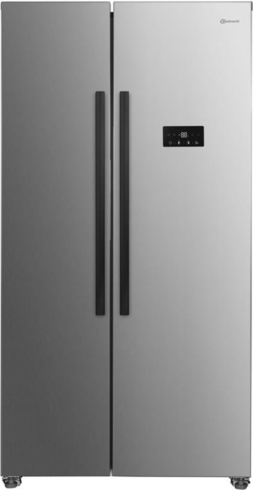 Bauknecht-Side-by-Side-Standgerat-SBS-C90-IN-Edelstahloptik-Frontal