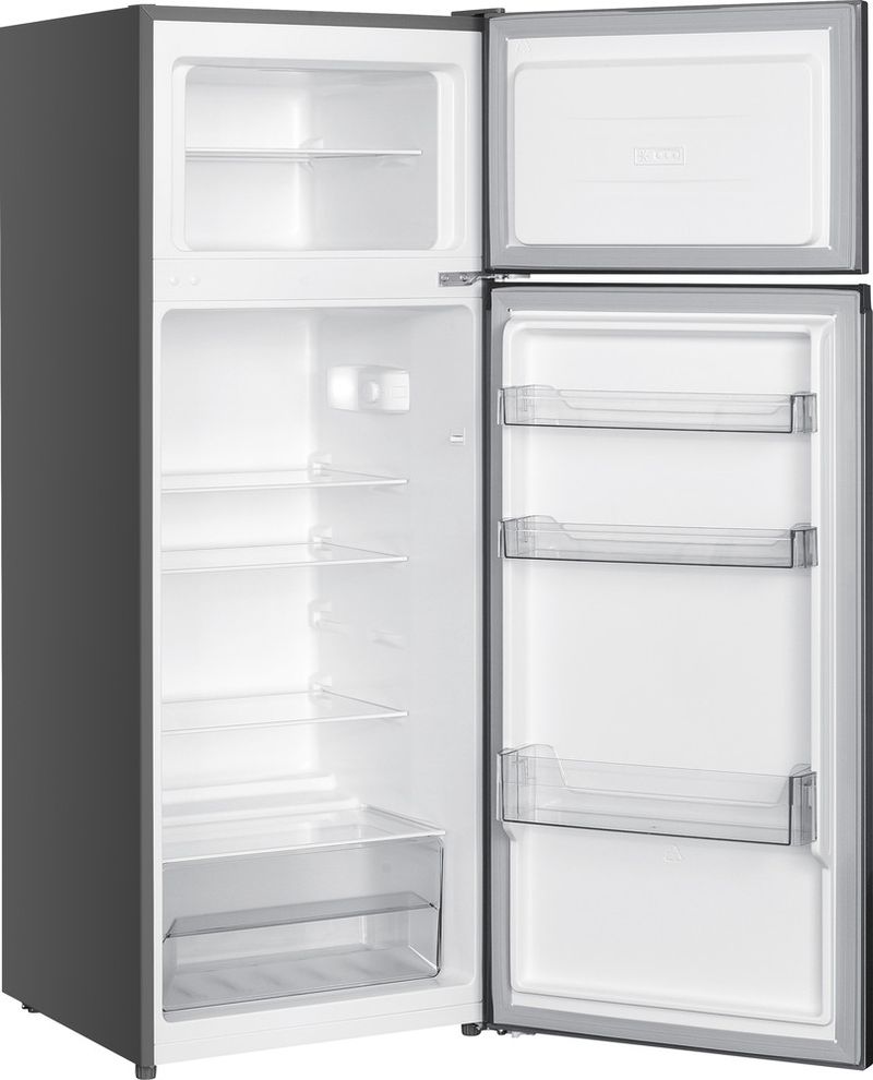 Bauknecht-Kuhl----Gefrierkombination-Standgerat-K55T0-413S-Silber-2-doors-Perspective-open