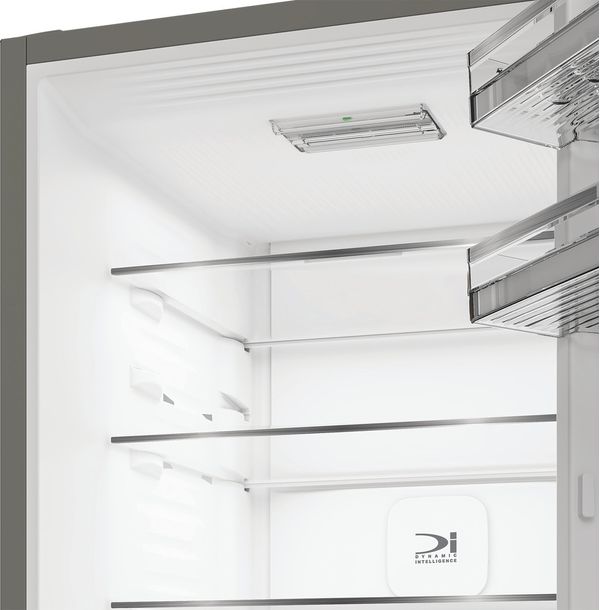 Bauknecht-Kuhl----Gefrierkombination-Standgerat-KGDNF-20C-IN-ARC-764-Manhattan-Gray-2-doors-Control-panel