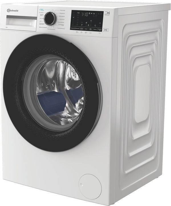 Bauknecht-Waschmaschine-Standgerat-B-WM-9A9-BS-Weiss-Frontlader-A-Perspective