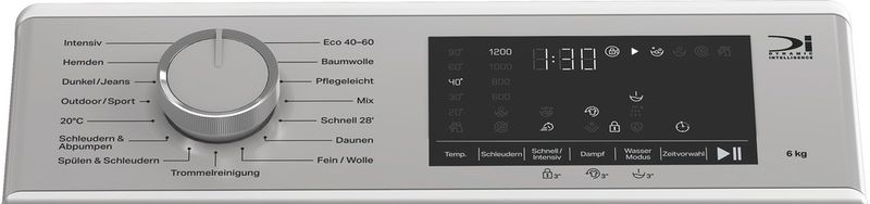 Bauknecht-Waschmaschine-Standgerat-DTL-6B-BK-W-FF-Weiss-Toplader-B-Program